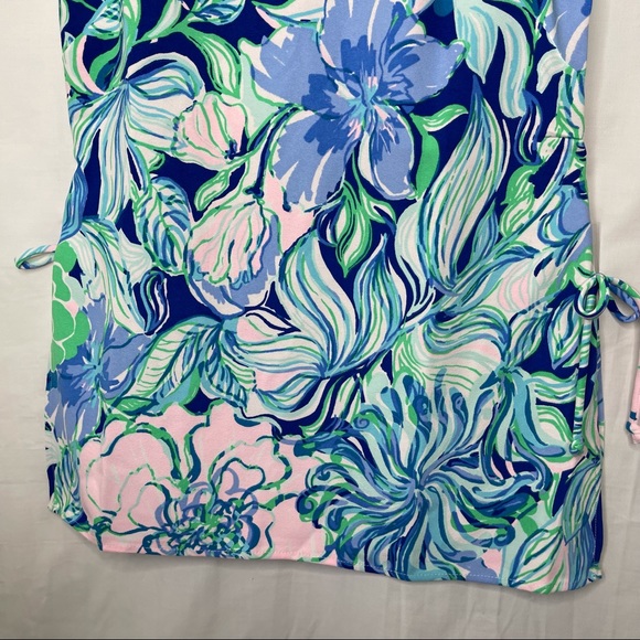 Lilly Pulitzer Women’s Small Donna Party Thyme Top - Picture 4 of 9